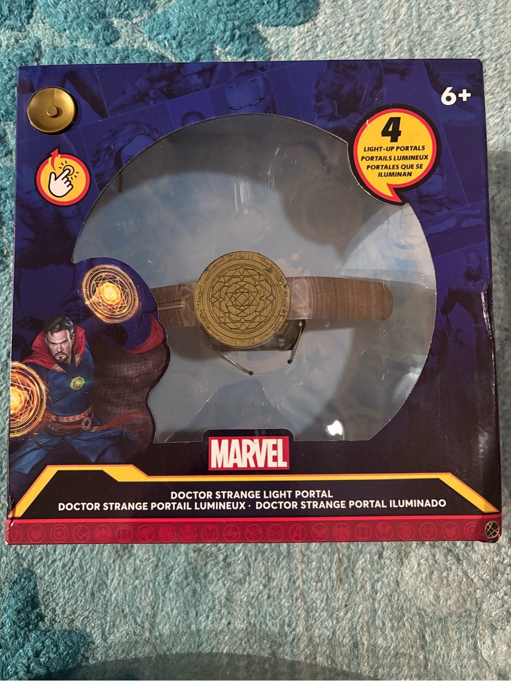 Marvel Doctor Strange Light Portal Wristband - Gold and Brown